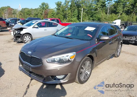 2014 Kia Cadenza Premium from USA, damaged, VIN KNALN4D73E5121447